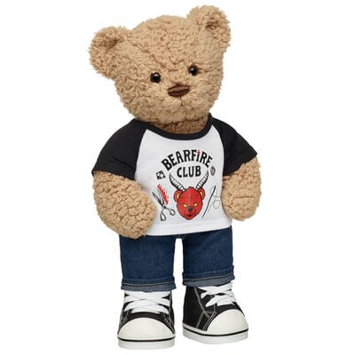Timeless Teddy Bear Stranger Things™ Bearfire Club Gift Set