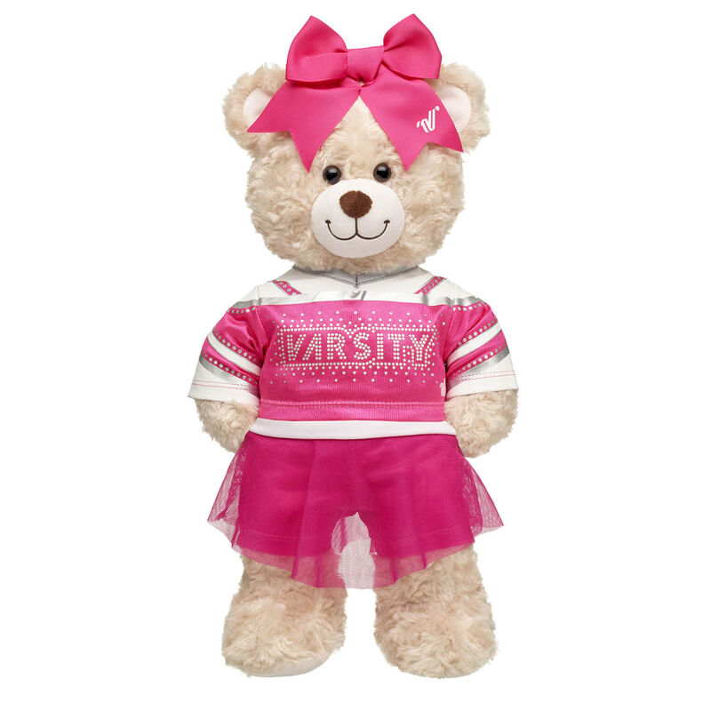 Online Exclusive Varsity Spirit All-Star Pink Cheer Uniform - Build-A-Bear Workshop&reg;