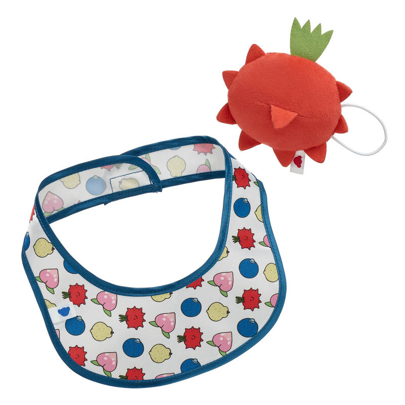 Pokémon Munchlax Bib and Tamato Berry Wristie for Stuffed Animals - Build-A-Bear Workshop®