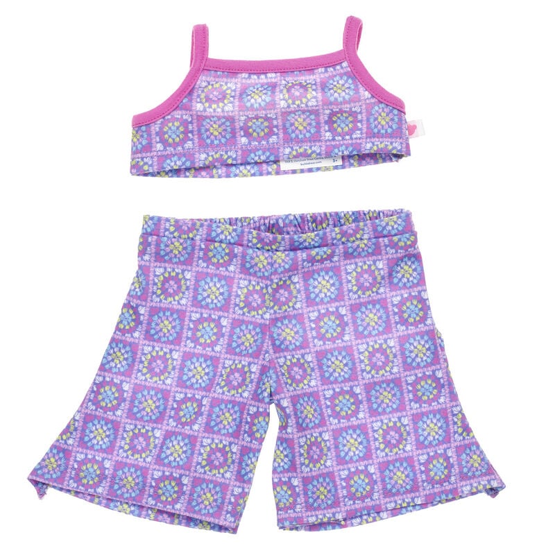 Purple Crochet Jumpsuit Set for Plushies - Build-A-Bear Workshop&reg;