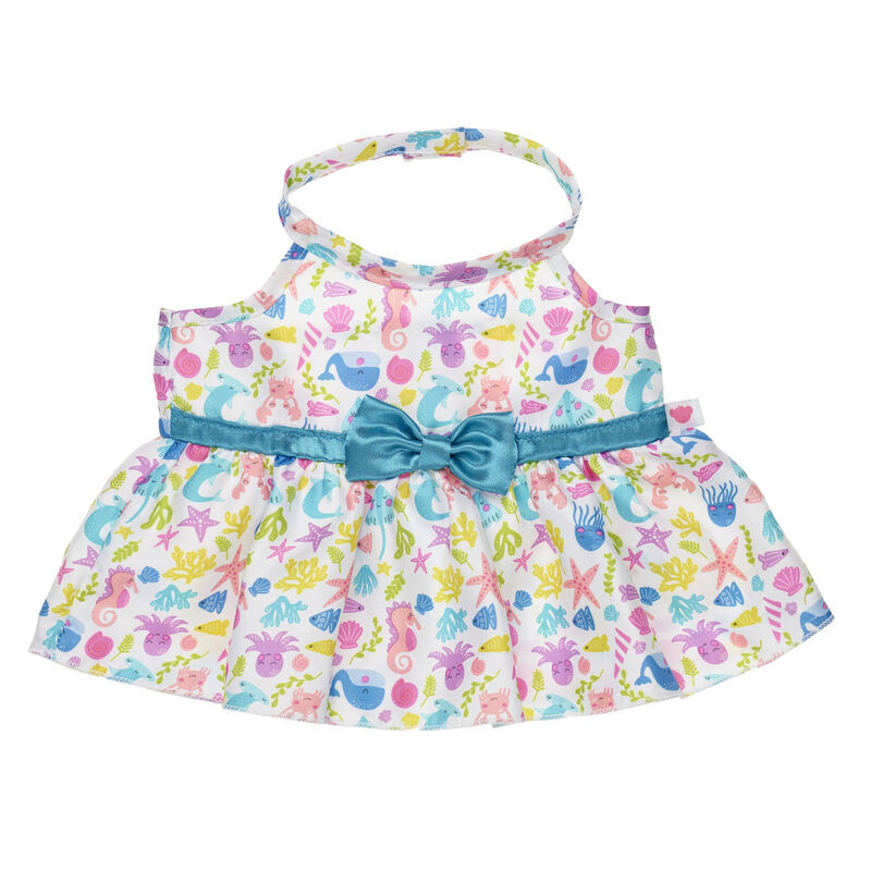 Summer Sea Creature Print Dress - Build-A-Bear Workshop®