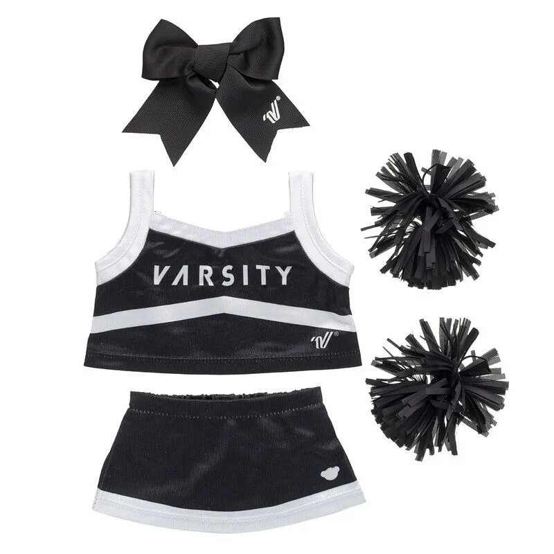 Online Exclusive Varsity Spirit Black Cheer Uniform - Build-A-Bear Workshop®