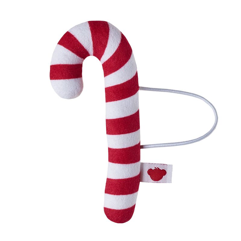 Candy cane wrist accessory for stuffed animals
