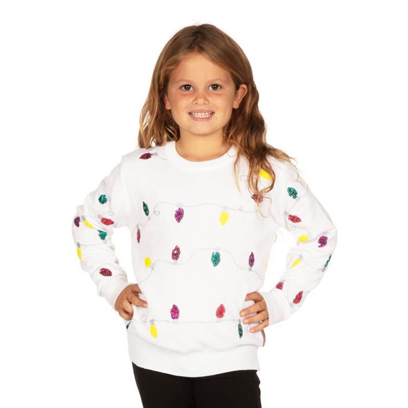 Online Exclusive Tipsy Elves Sequin Lights Ugly Christmas Sweater