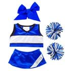 Online Exclusive Blue Cheerleading Uniform 5 pc.