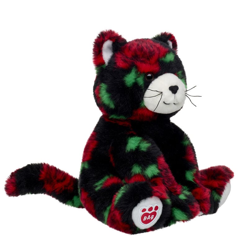 Red Rose Kitty Stuffed Animal plush by Build-A-Bear