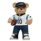 Timeless Teddy Bear with Carolina Panthers Hat, Jersey, and Football - Build-A-Bear Workshop&reg;