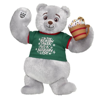 Glisten and the Merry Mission&trade; Grizz Grizzly Bear Plush Gift Set
