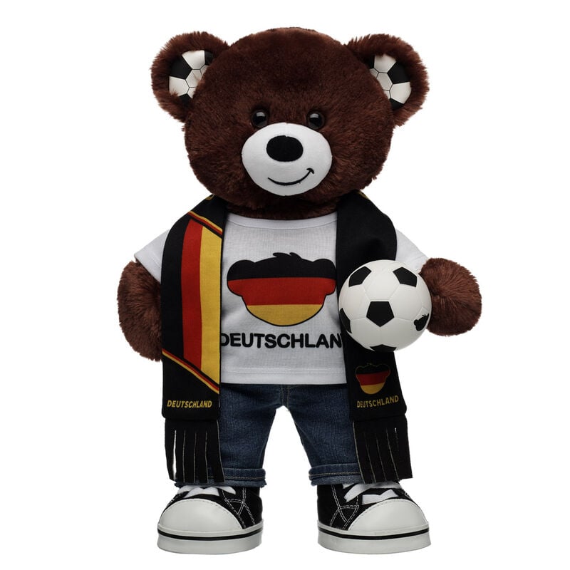 Let's Goal Bear Germany Gift Set plush by Build-A-Bear