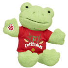 Spring Green Frog Stuffed Animal My 1st Christmas Gift Set 