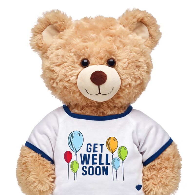 cute get well soon teddy bear