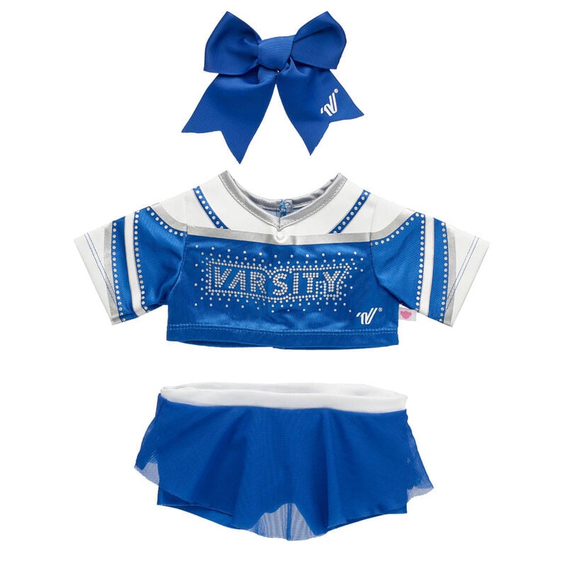 Online Exclusive Varsity Spirit All-Star Blue Cheer Uniform - Build-A-Bear Workshop&reg;