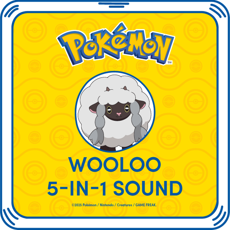 Pok&eacute;mon Wooloo 5-in-1 Sound