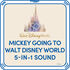 Mickey Going to Walt Disney World 5-in-1 Sound