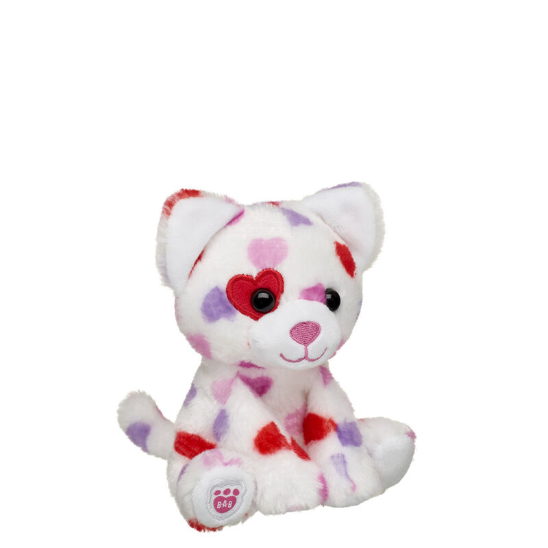 Mini Beans Be Mine Valentine Cat Plush - Build-A-Bear Workshop&reg;