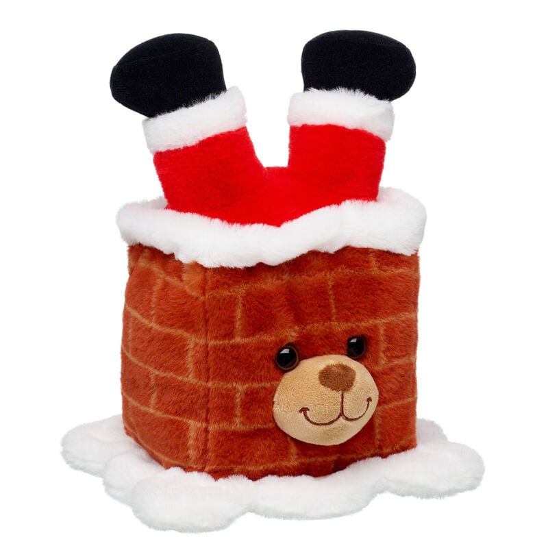Beary Goods Chimney Santa Plush by Build-A-Bear