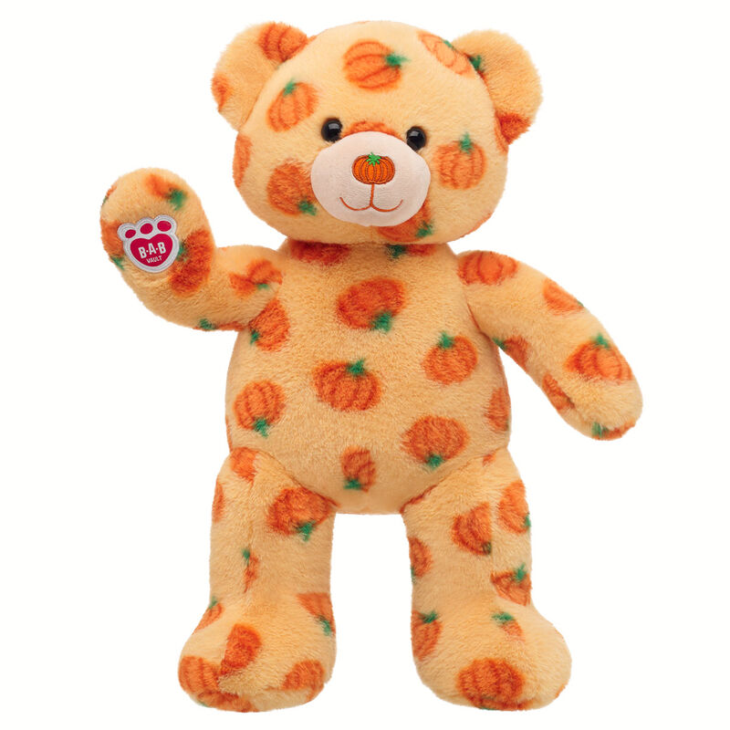 Vault Collection Pumpkin Pal Teddy Bear plush by Build-A-Bear