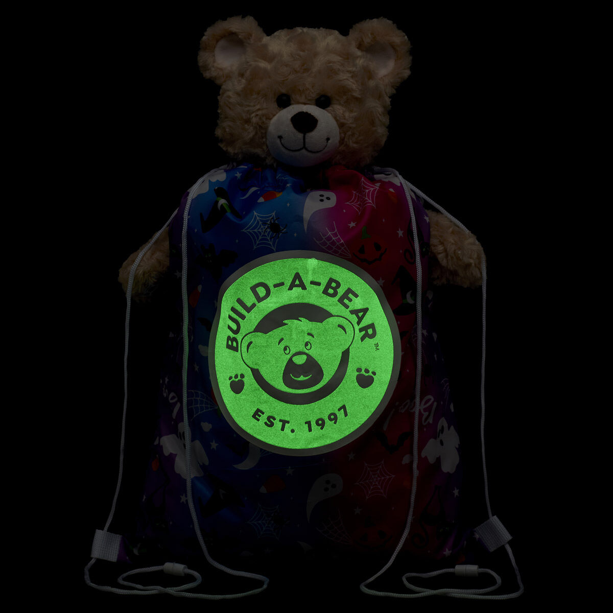 Glow-in-the-Dark Halloween Toy Bear Carrier