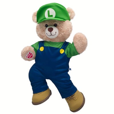Super Mario&trade; Happy Hugs Teddy Bear Luigi Gift Set