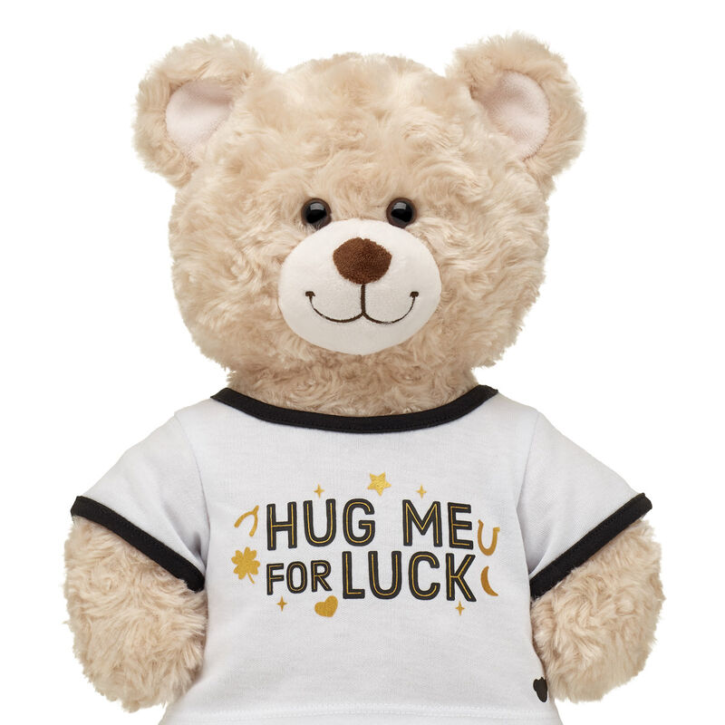 Online Exclusive "Hug Me for Luck" T-Shirt - Build-A-Bear Workshop®