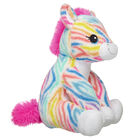 Rainbow Stripes Zebra Stuffed Animal - Build-A-Bear Workshop®