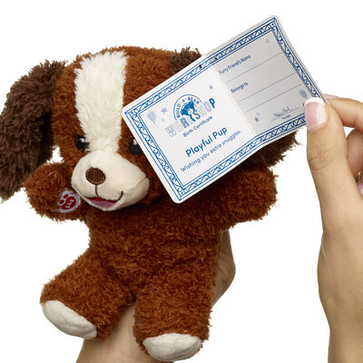 Build-A-Bear Mini Beans&reg; Playful Pup Stuffed Animal 
