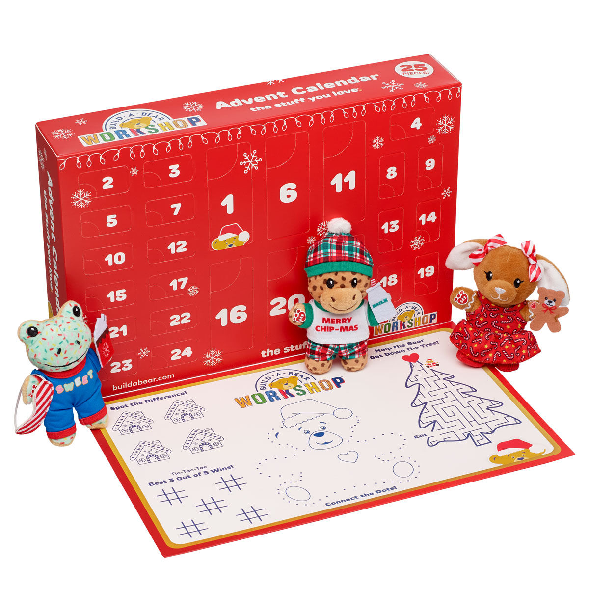 Advent Calendar - Includes 25 Pieces!