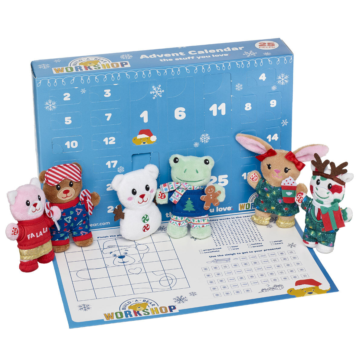 2025 Advent Calendar - 25 Pieces Included | Build-A-Bear®