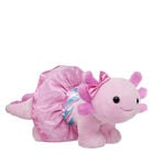 Pink Axolotl Stuffed Animal with Peppermint Dress - Build-A-Bear Workshop