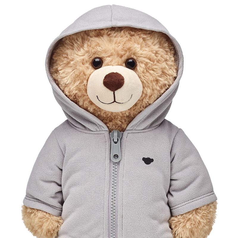 Teddy Bear Funny Plush Toys Animal Zip Hoodie