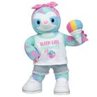 Summer Waves Sloth Stuffed Animal Sloth Girl Gift Set - Build-A-Bear Workshop&reg;