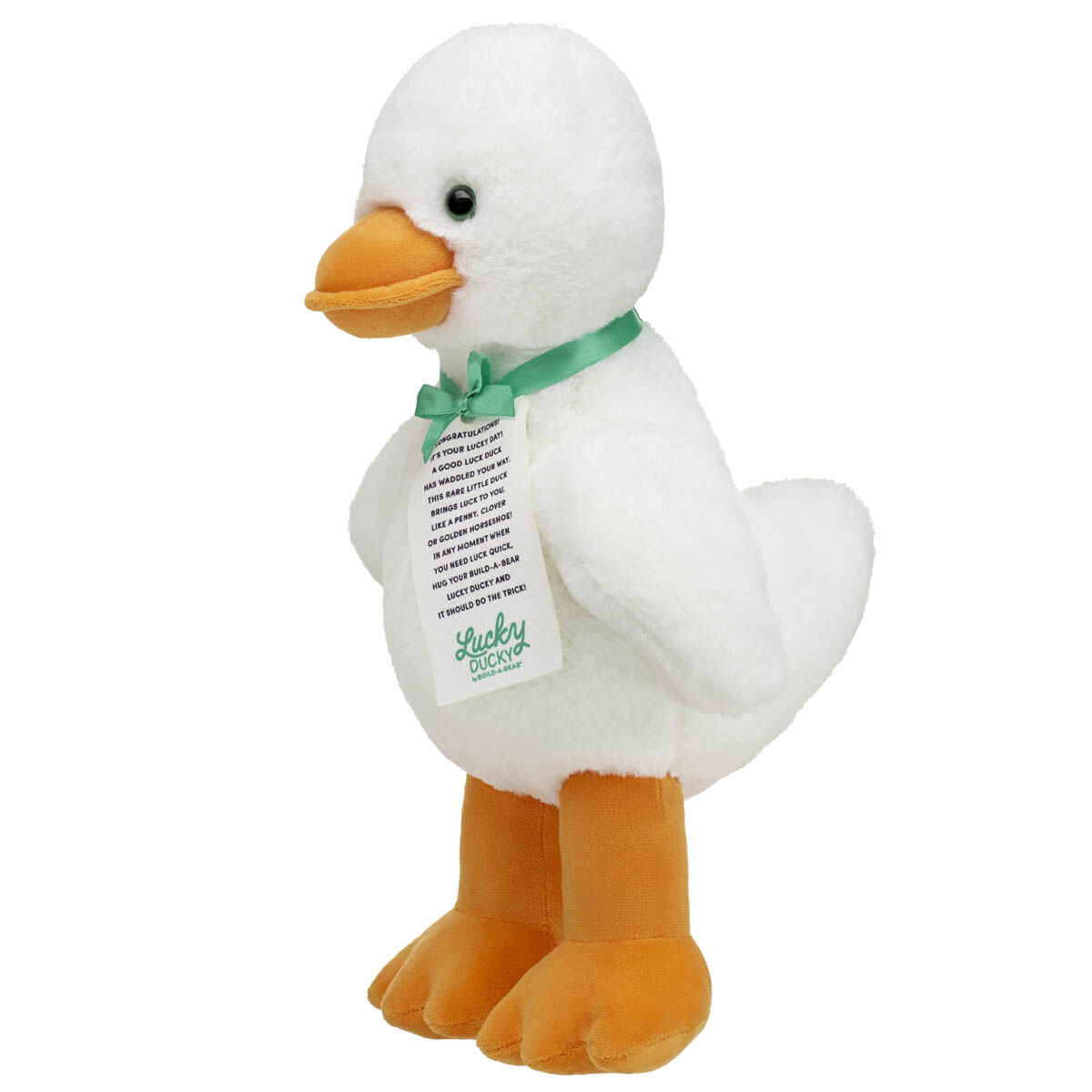 Lucky Ducky Stuffed Animal by Build-A-Bear