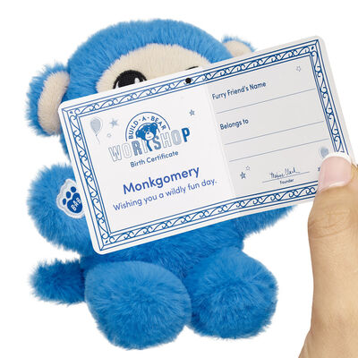 Mini Beans&reg; KABU&trade; Monkgomery Monkey Stuffed Animal