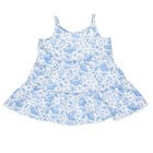 Blue Floral Dress