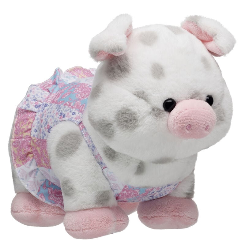 Spotted Pig Stuffed Animal Spring Gift Set plush by Build-A-Bear