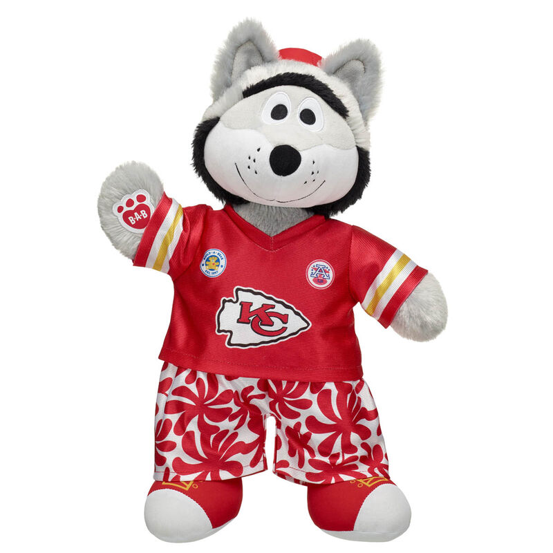 Kansas City Chiefs KC Wolf Mascot Plush Toy - Build-A-Bear Workshop&reg;