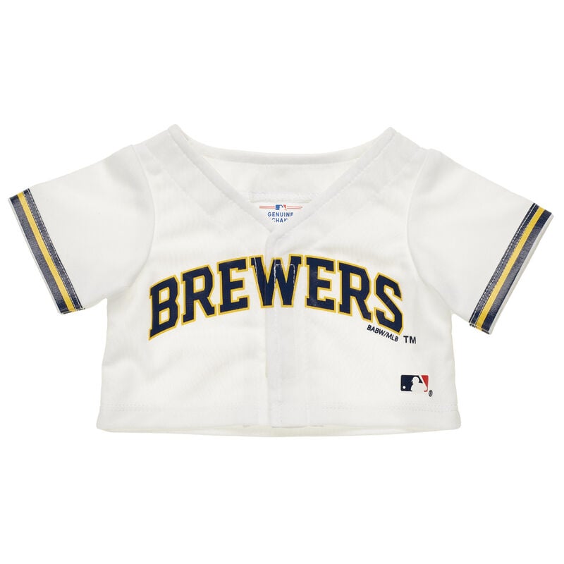 Milwaukee Brewers&trade; Baseball Jersey for Plush Toys - Build-A-Bear Workshop&reg;