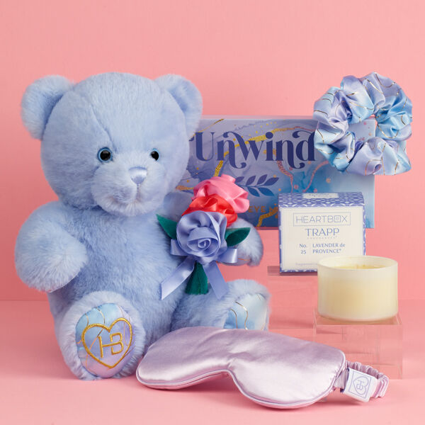 Teddy bear with gift box deals