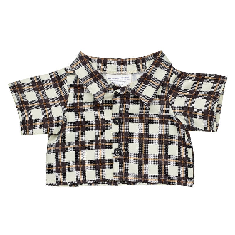 Plaid Shacket Accessory for Plush Dolls - Shop Build-A-Bear®