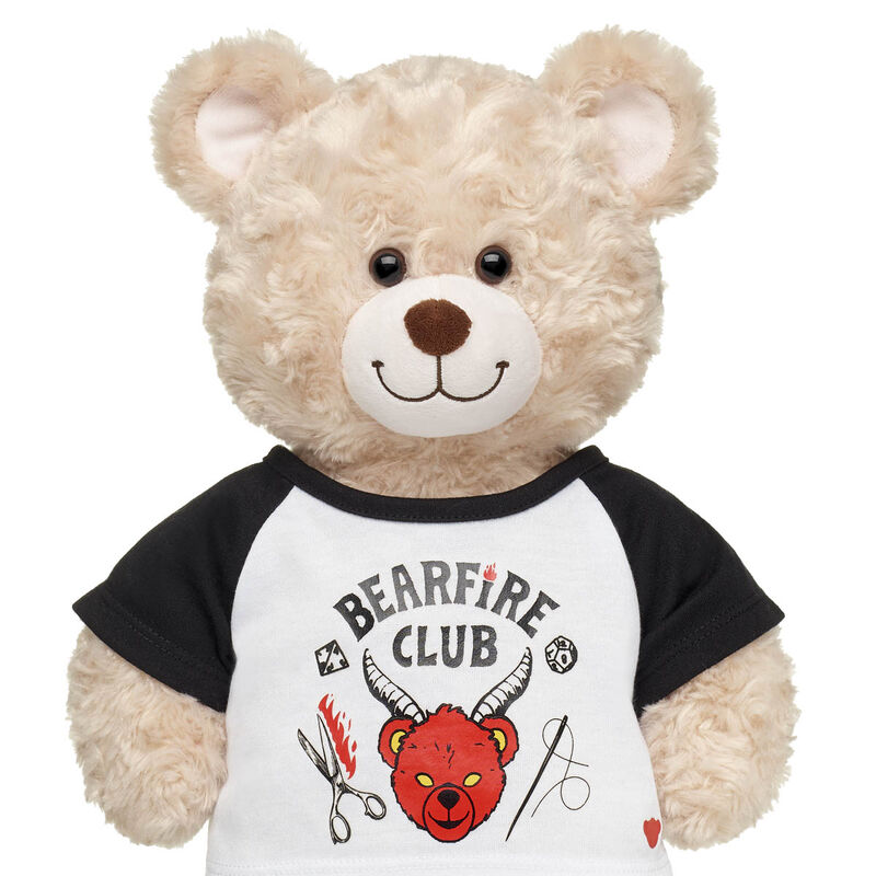 Online Exclusive Stranger Things™ Bearfire Club T-Shirt - Build-A-Bear Workshop®