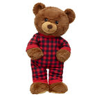 Sweet Dreams Bear Buffalo Check PJs Gift Set