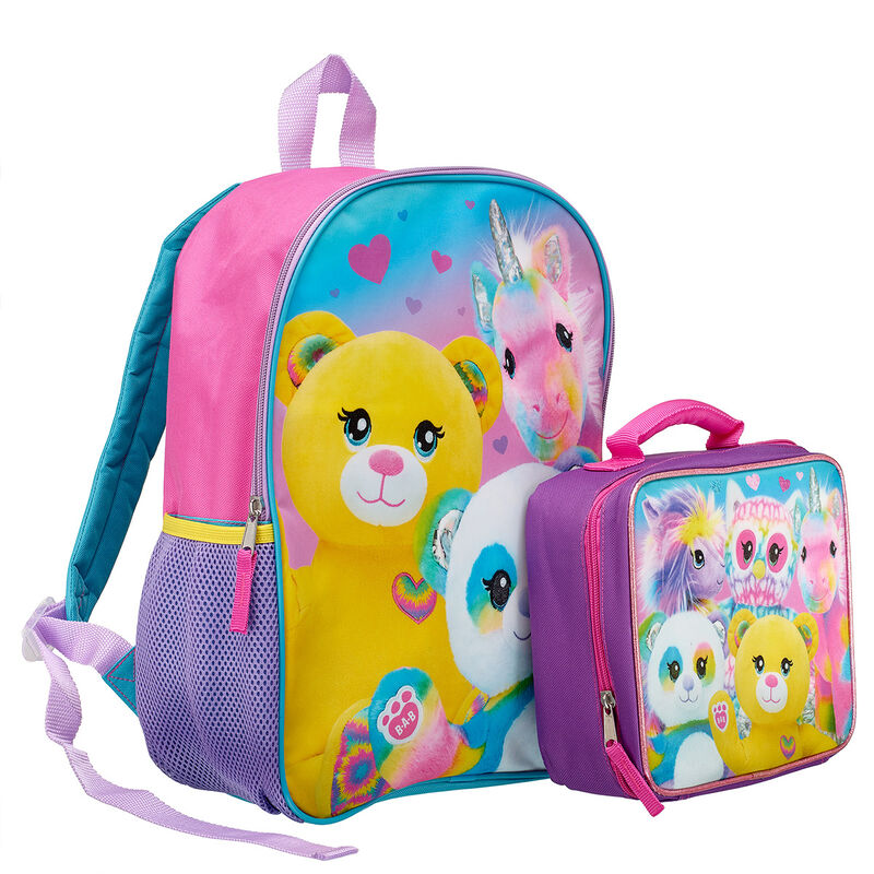 Rainbow Backpack and Lunchbox Set