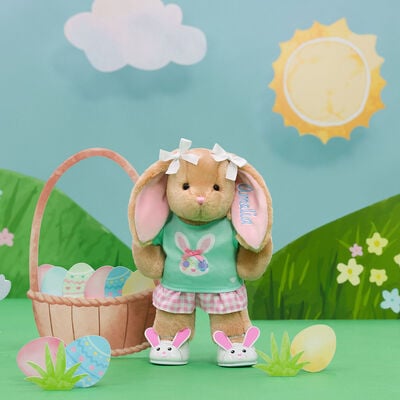 Embroidered Pawlette&trade; Bunny Plush Easter Gift Set