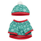 Red and Green Sweater with Hat 