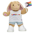 Pawlette™ Plush Bunny Pride Flag Gift Set - Build-A-Bear Workshop®