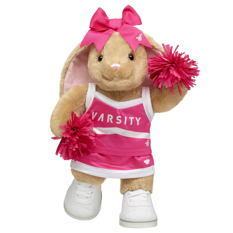 Pawlette™ Varsity Spirit Pink Cheer Uniform Set | Build-A-Bear®