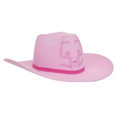 Pink Cowgirl Hat 
