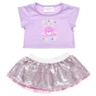 Paw-sitive Vibes Only Skirt Set