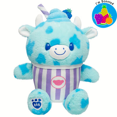 Blue Raspberry Cow Slushie Plushie Scented Gift Set