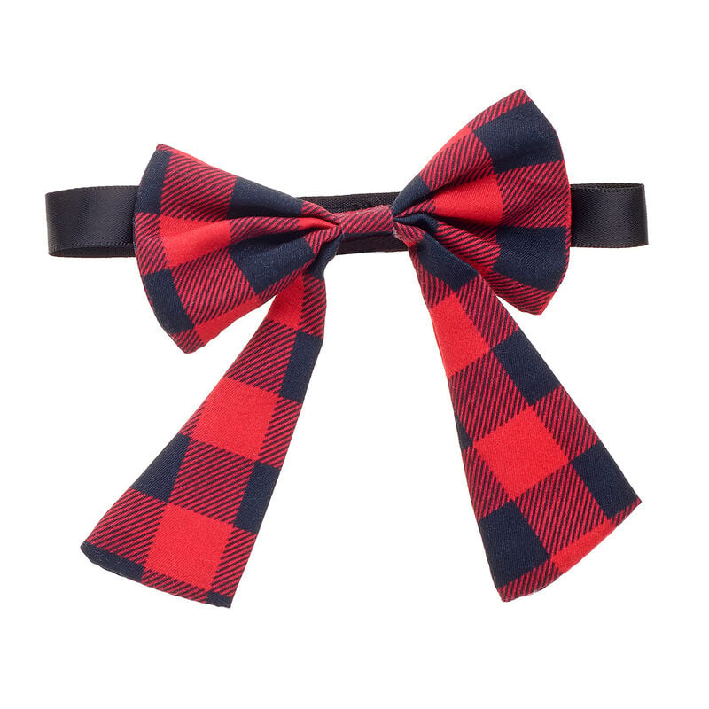 Red Buffalo Check Gifting Bow | Shop Now at Build-A-Bear®